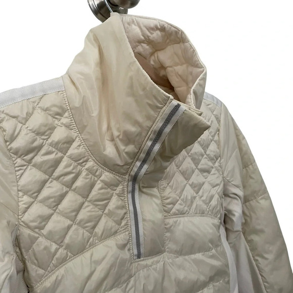 Lululemon What The Fluff Pullover in Polar Cream size 4 down filled - Picture 10 of 12
